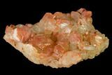 Natural, Red Quartz Crystal Cluster - Morocco #142935-2